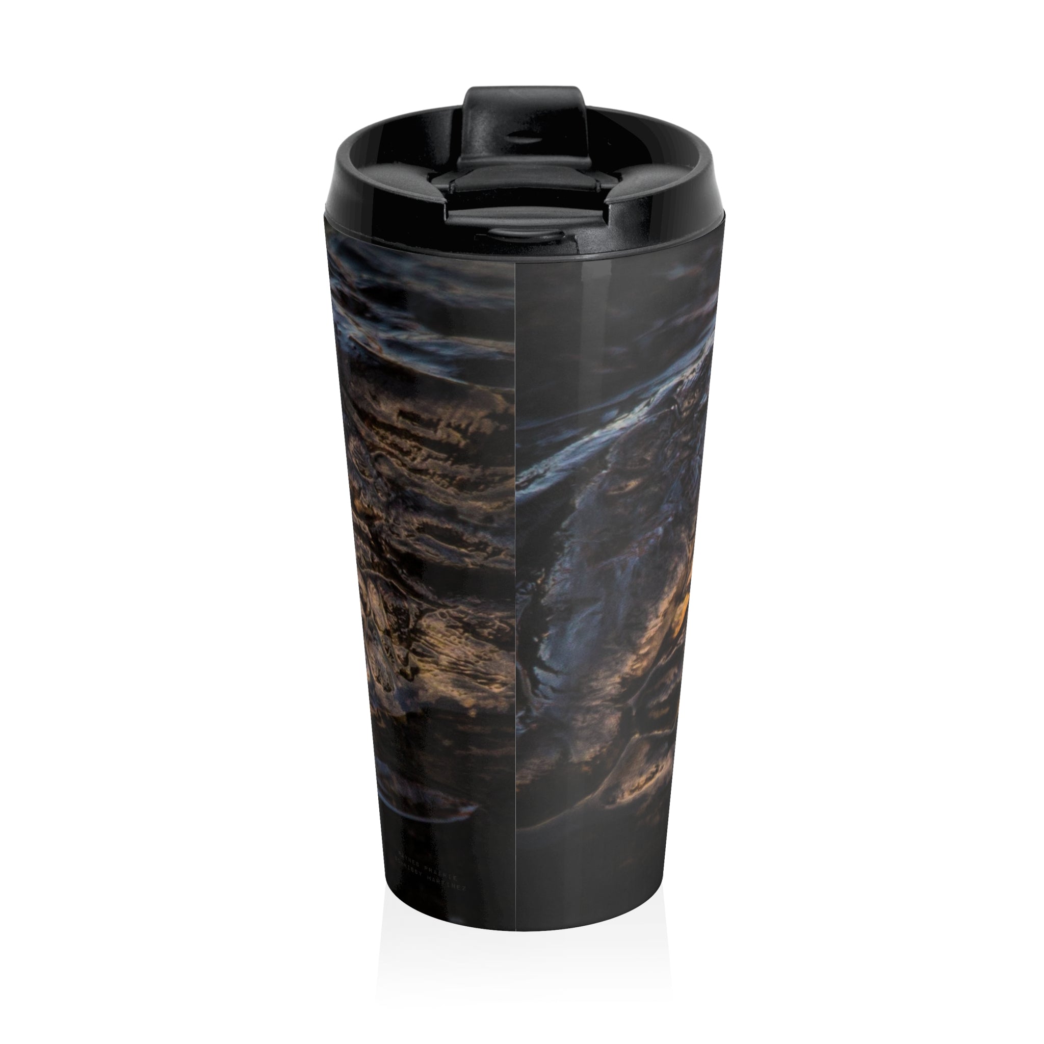 Stainless Steel Travel Mug (15oz) Free Shipping Eye of the Gator.