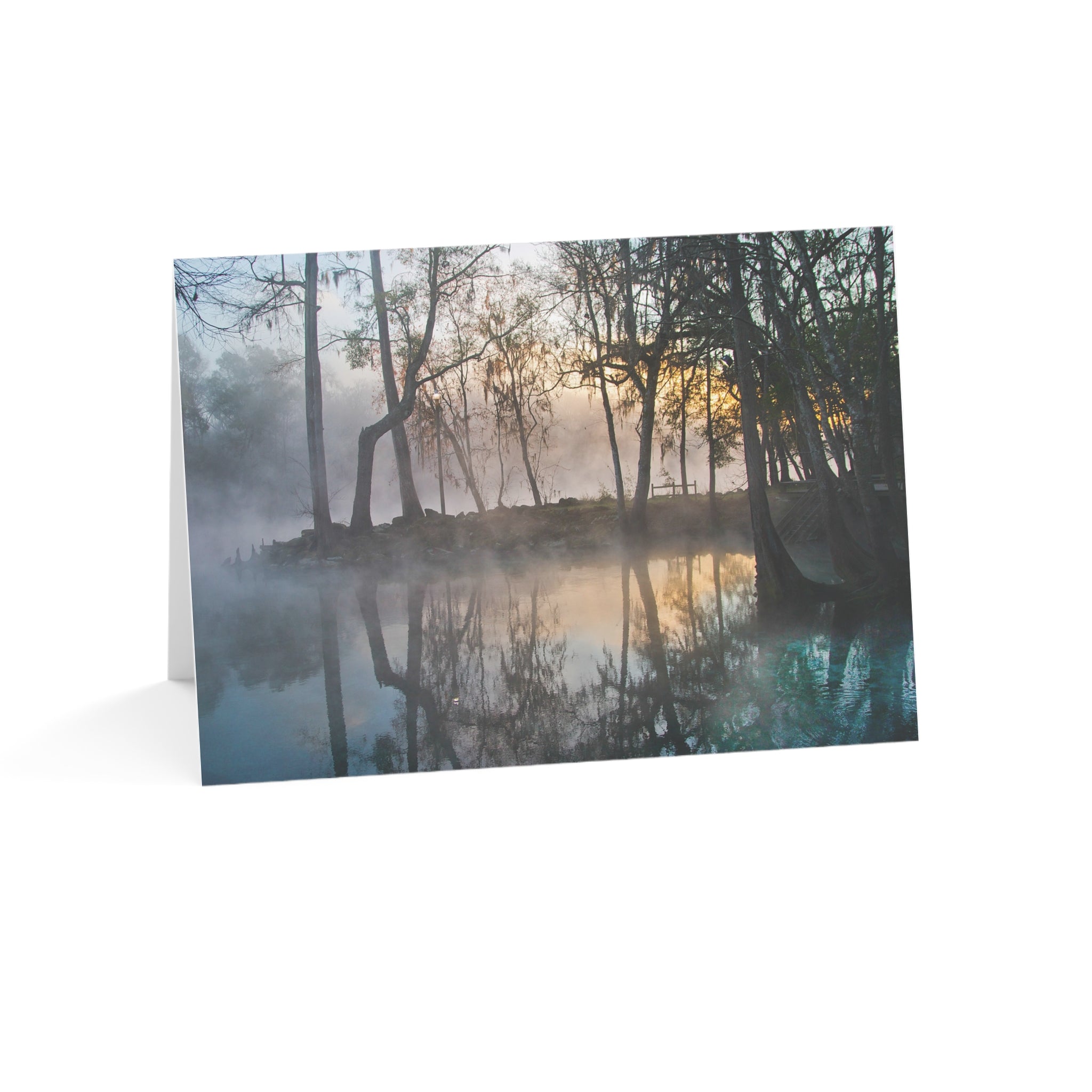 Below the Mist (5x7 Greeting Card) Free Shipping
