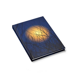 Ruled Line -Full Moon over Paynes Prairie (Free shipping in US)